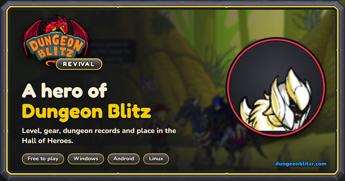 SHIELD Player Profile | Dungeon Blitz: Revival