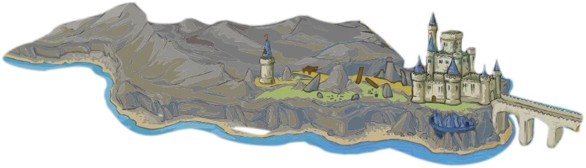Castle Hocke on the Dungeon Blitz world map